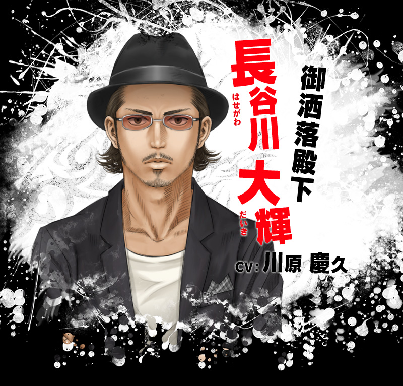 御洒落殿下  長谷川 大輝 CV:川原 慶久